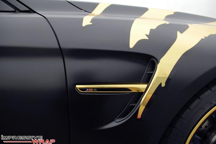  BMW M4 Coupe by Impressive Wrap 2015 года  (фото 10 из 10)